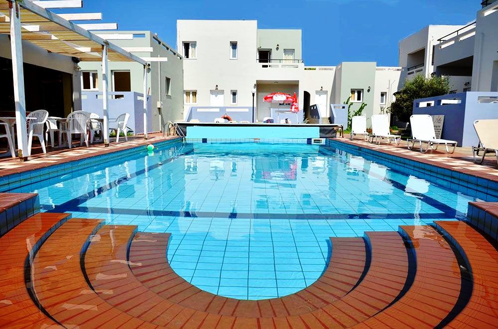 Golden Sun Boutique Aparthotel Mália Exterior foto